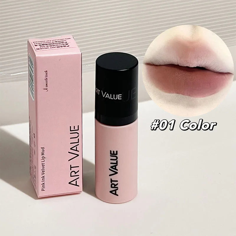 Art Value Matte Velvet Liquid Lipstick | Waterproof Lip Mud Liquid Lipstick QXL 01