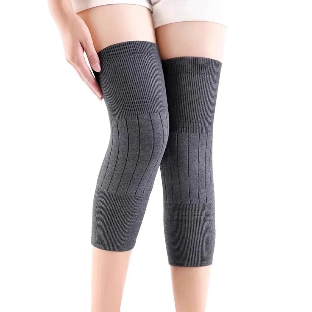 Women's Fleece Knee Sleeve Warmers | Windproof Leg Warmers Knee Sleeve Warmers QXL