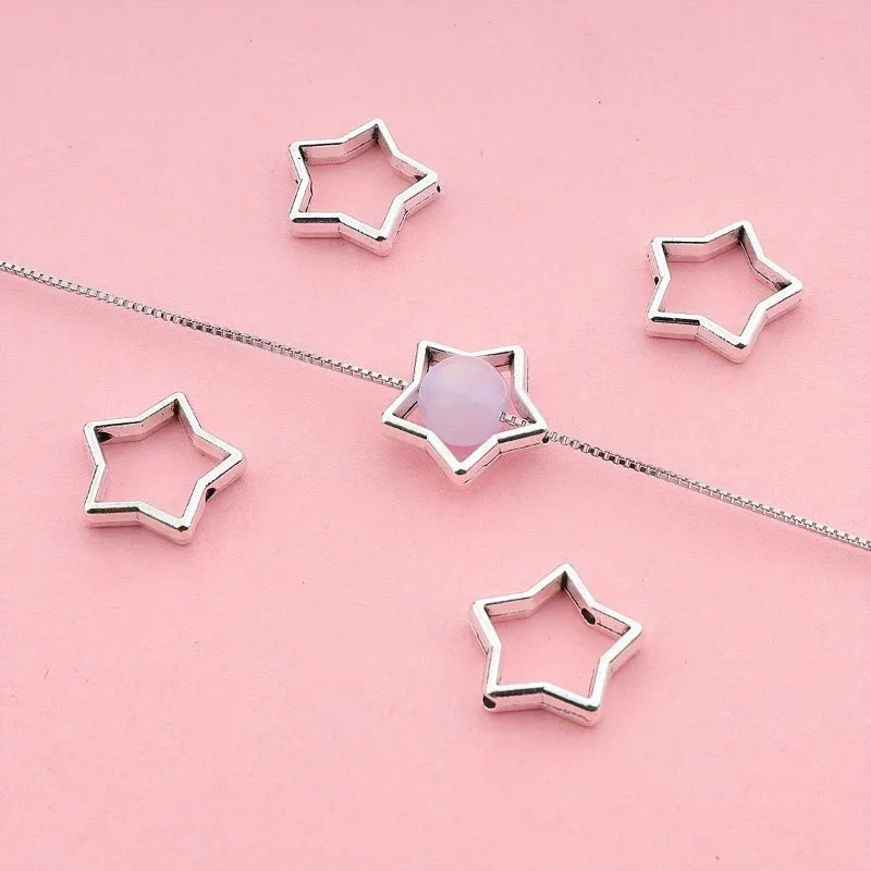 Star Bead Caps & Frames for DIY Jewelry Making | Alloy Bead Caps & Frames QXL