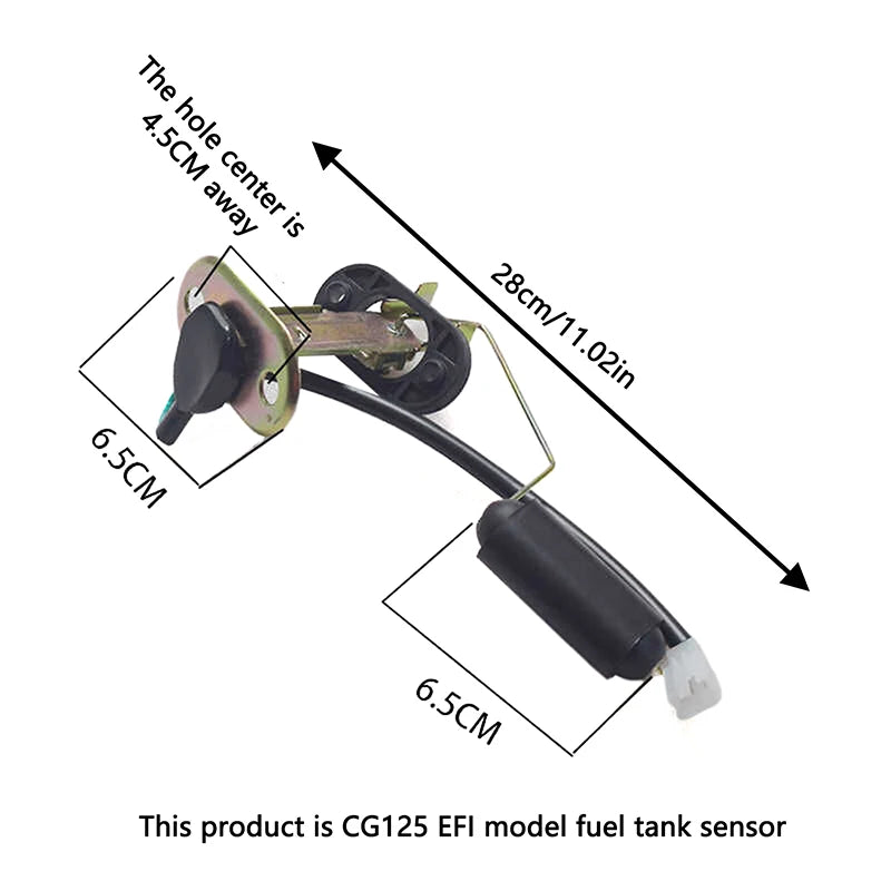 Motorcycle Fuel Level Sensor Float 28cm | CG125 GN125 Fuel Level Sensor QXL