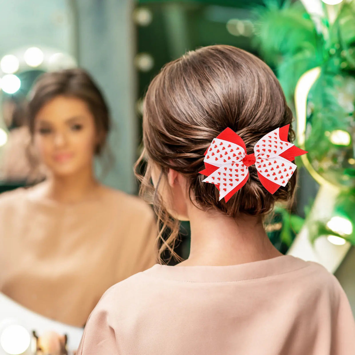3-Pack Bow Hair Clips | Lightweight Fashion Barrettes Bow Hair Clips QXL Default Title
