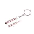 Silicone Lip Brush with Cover & Keychain | Portable Travel Silicone Lip Brush QXL Transparent