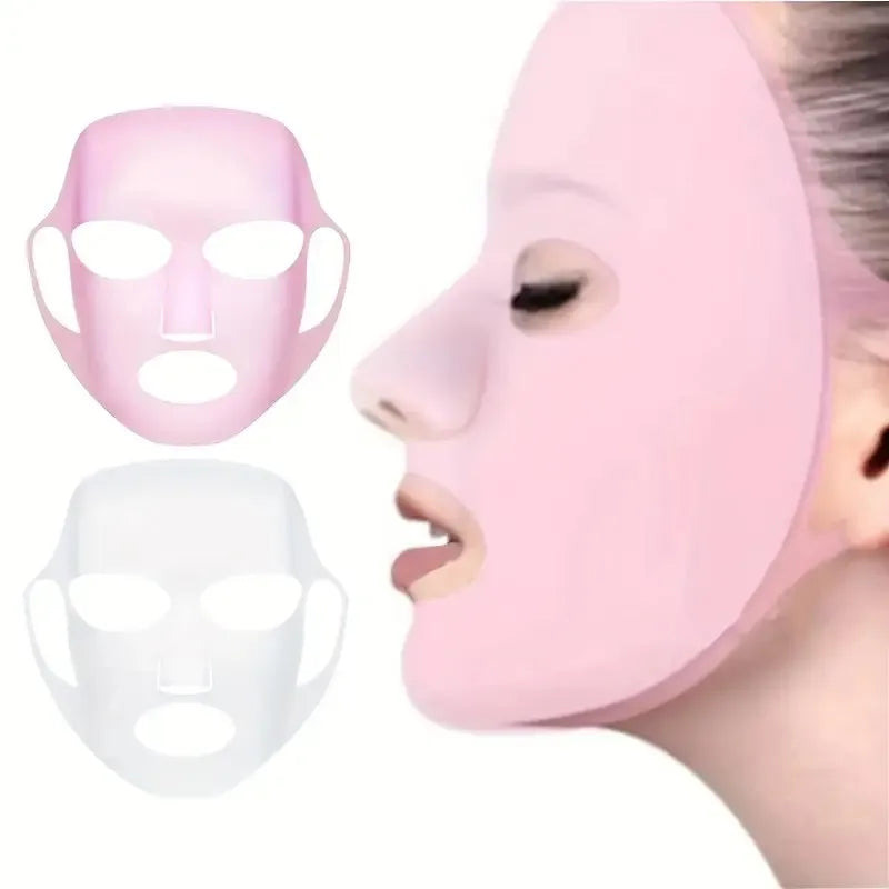 3D Silicone Face Mask Cover | Reusable Essence Seal Shield Silicone Face Mask QXL