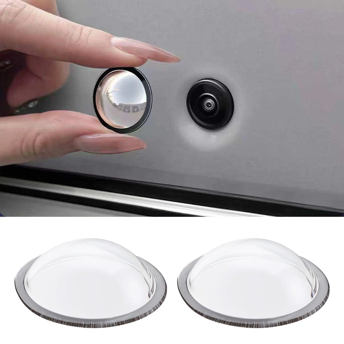 2-Pack Car Reverse Camera Lens Protector | Anti-Scratch Cover Camera Lens Protector QXL