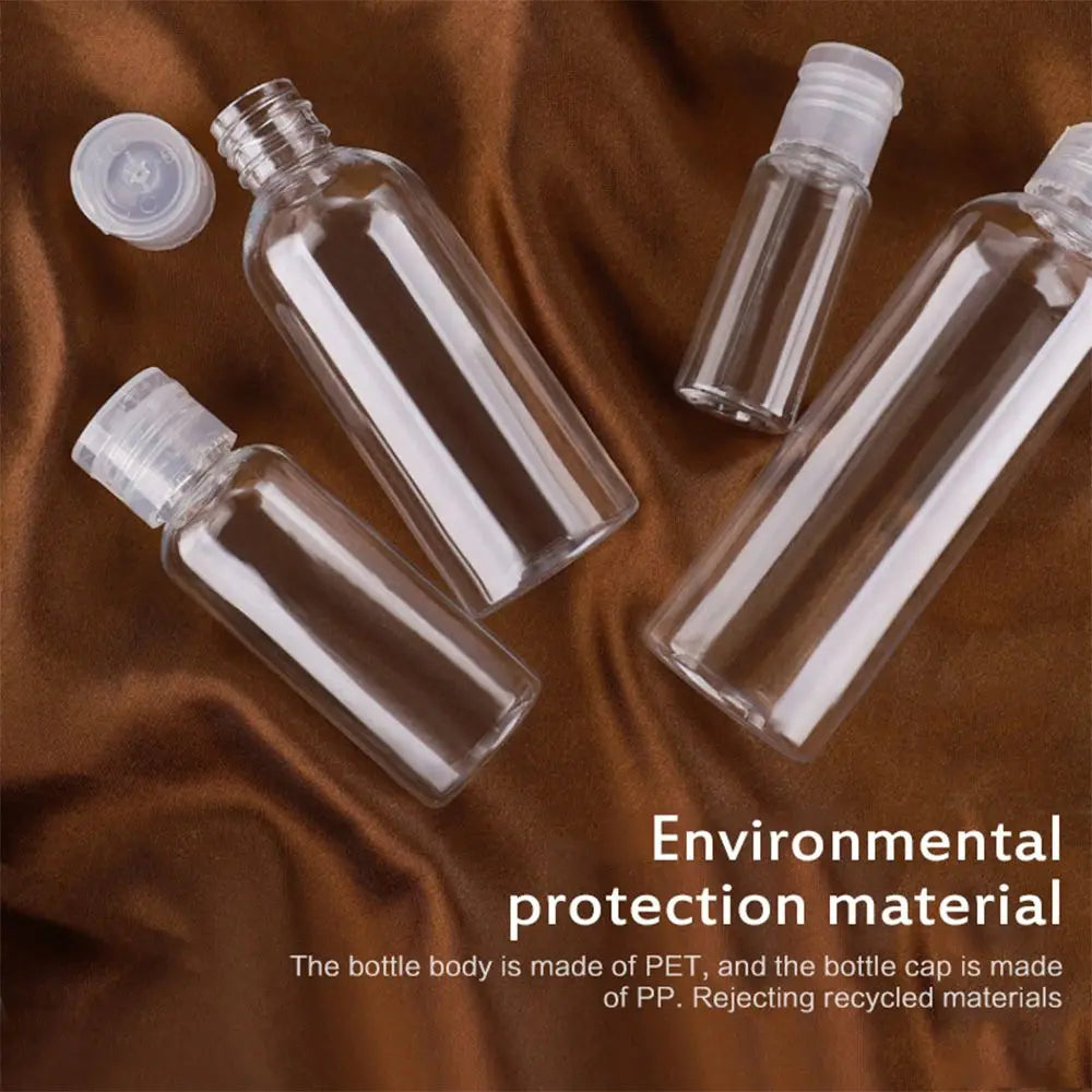 Refillable PET Plastic Bottles 5–100ml | Travel Cosmetic Containers Refillable Cosmetic Bottle QXL