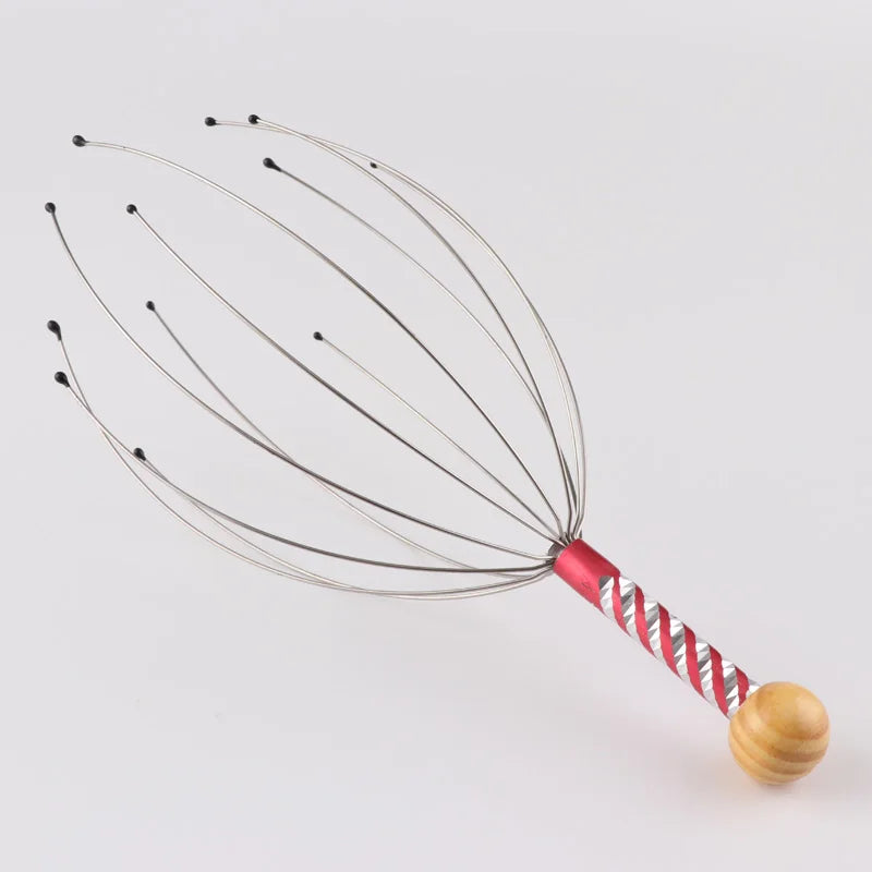Octopus Head Massager | Scalp Scratcher & Relaxation Tool Scalp Head Massager QXL