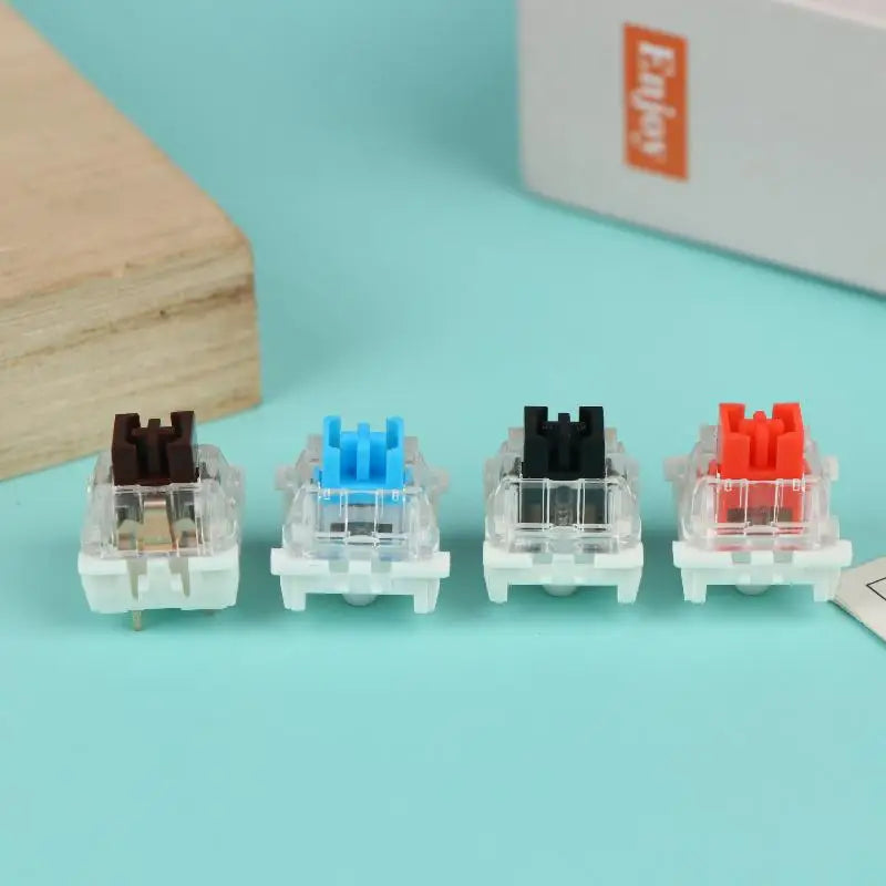 50-Pack 3-Pin Tactile Switches | Hot-Swap Mechanical Keyboard Keyboard Switches QXL