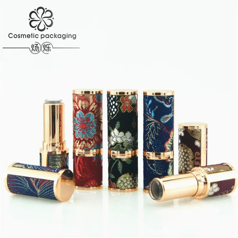 12.1mm Empty Refillable Lipstick Tube – Satin DIY Lip Container Lipstick Tube Container QXL