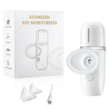 3-in-1 Portable Eye Massager with Nano Mist Nebulizer | USB Eye Massager Device QXL white