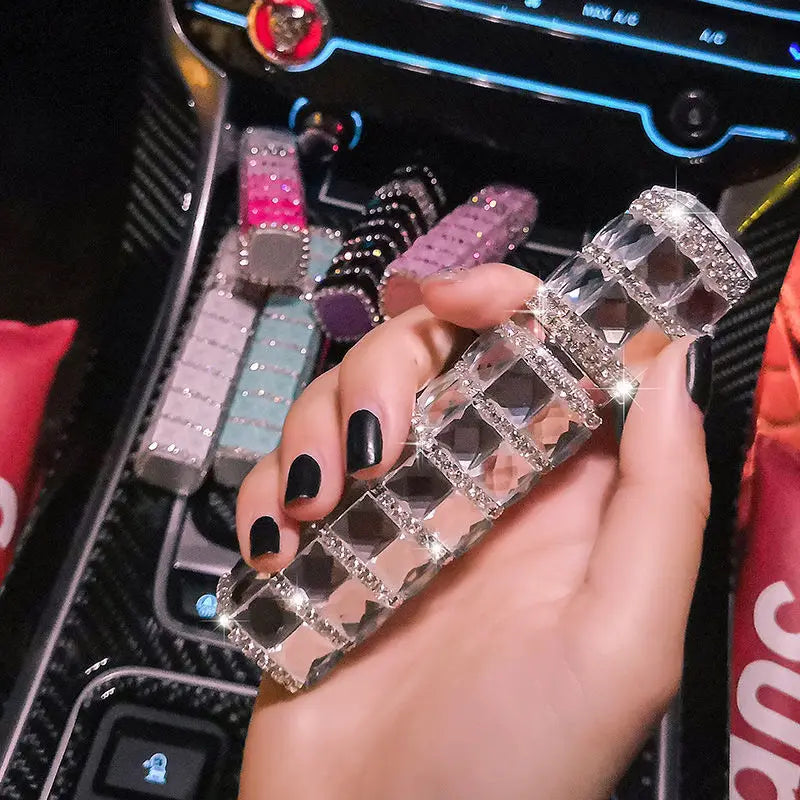 Diamond-Encrusted Refillable Perfume Fine Mist Spray Bottle Perfume Atomizer Bottle QXL