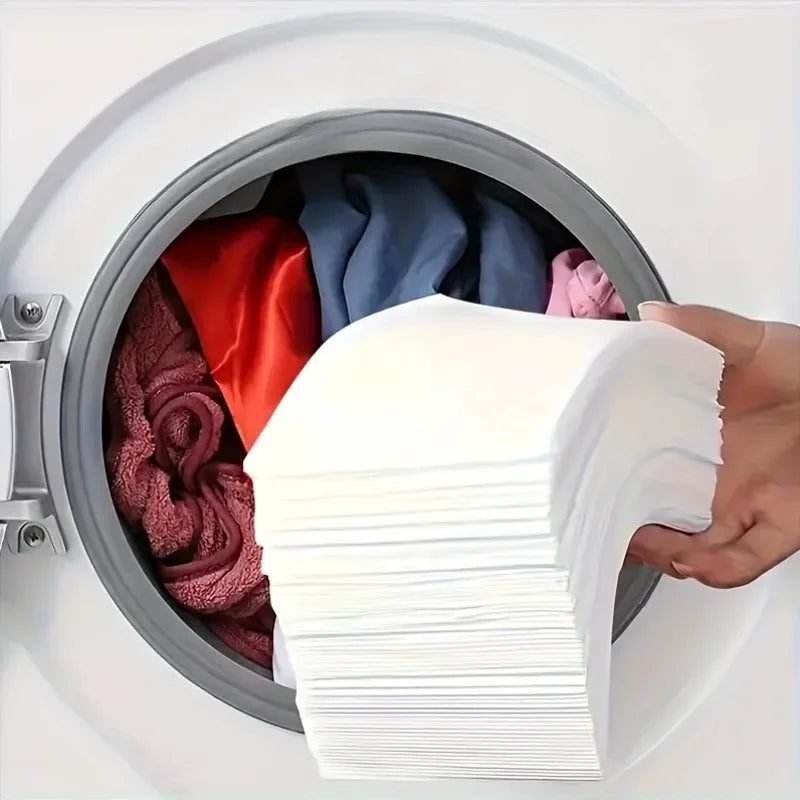 30-Pack Color Catcher Sheets | Anti-Bleed Laundry Sheets Laundry Color Catchers QXL