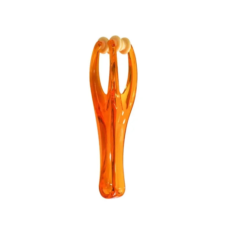Hand & Finger Roller Massager | Acupressure Tool Hand Roller Massager QXL orange
