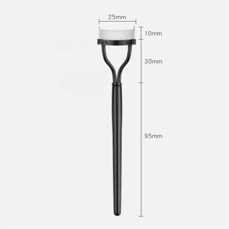 Metal Eyelash Comb & Lash Separator – Stainless Steel Tool Eyelash Comb QXL