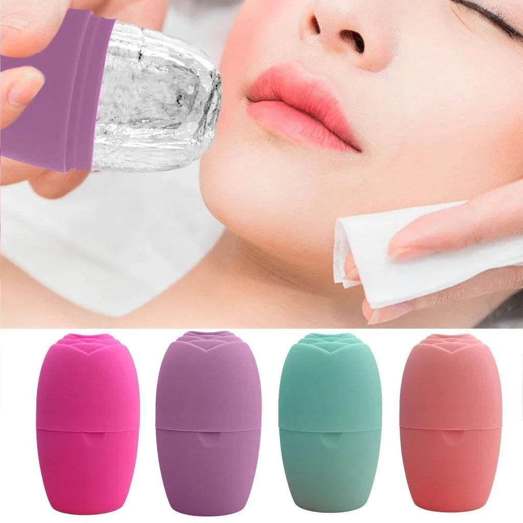 Silicone Ice Face Roller Mold | Cooling Facial Massage Tool Ice Face Roller QXL