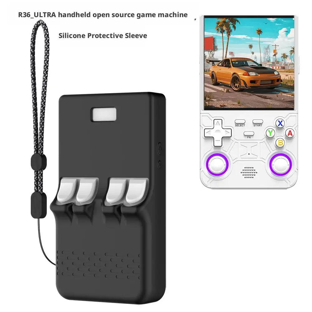 R36 Ultra Silicone Case | Dustproof Handheld Console Cover Console Protective Case QXL