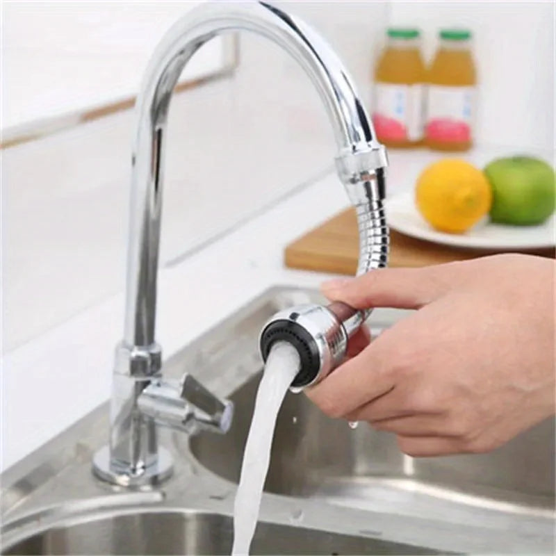 Rotary Faucet Aerator – Splash-Proof Water-Saving Bubbler Nozzle Faucet Aerator Nozzle QXL
