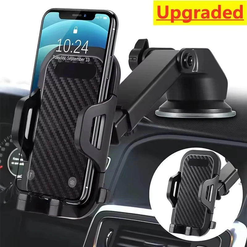 Gravity Car Phone Holder | Dashboard Windshield Suction Mount Car Phone Mount QXL