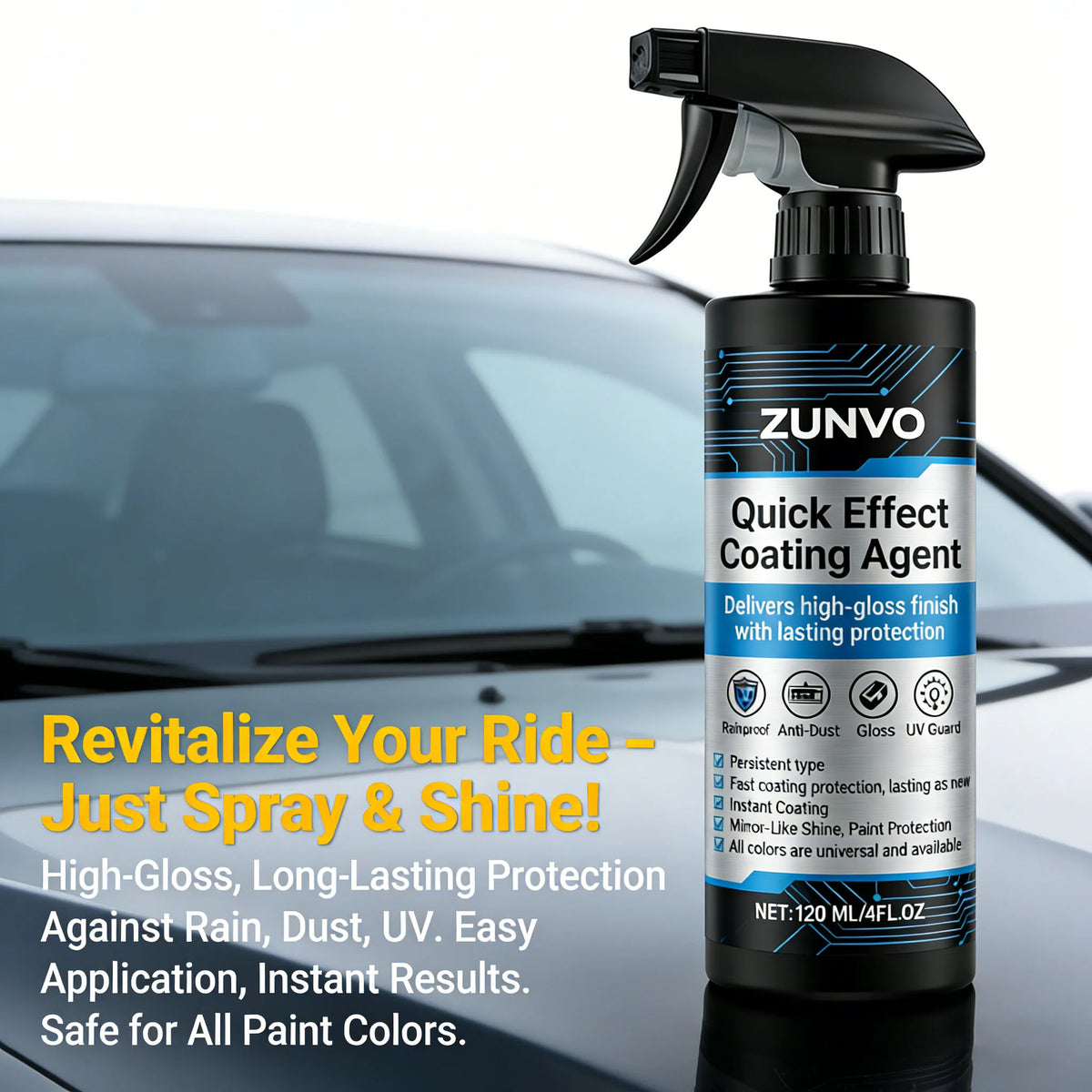 Car Paint Coating Agent | High Gloss Finish & Lasting Protection Car Paint Coating QXL