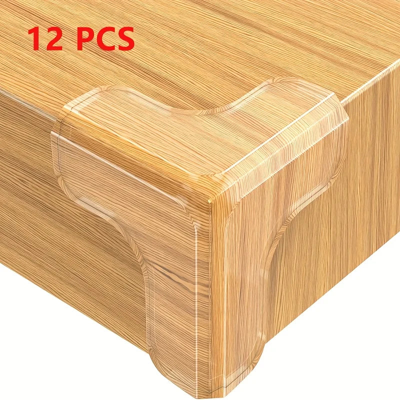 Clear Silicone Corner & Edge Protectors | Safety Guards Corner Edge Guards QXL