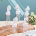 Foam Pump Dispenser Bottle & Silicone Brush | 100–200ml Foam Pump Dispenser QXL Clear 120ml Plastic