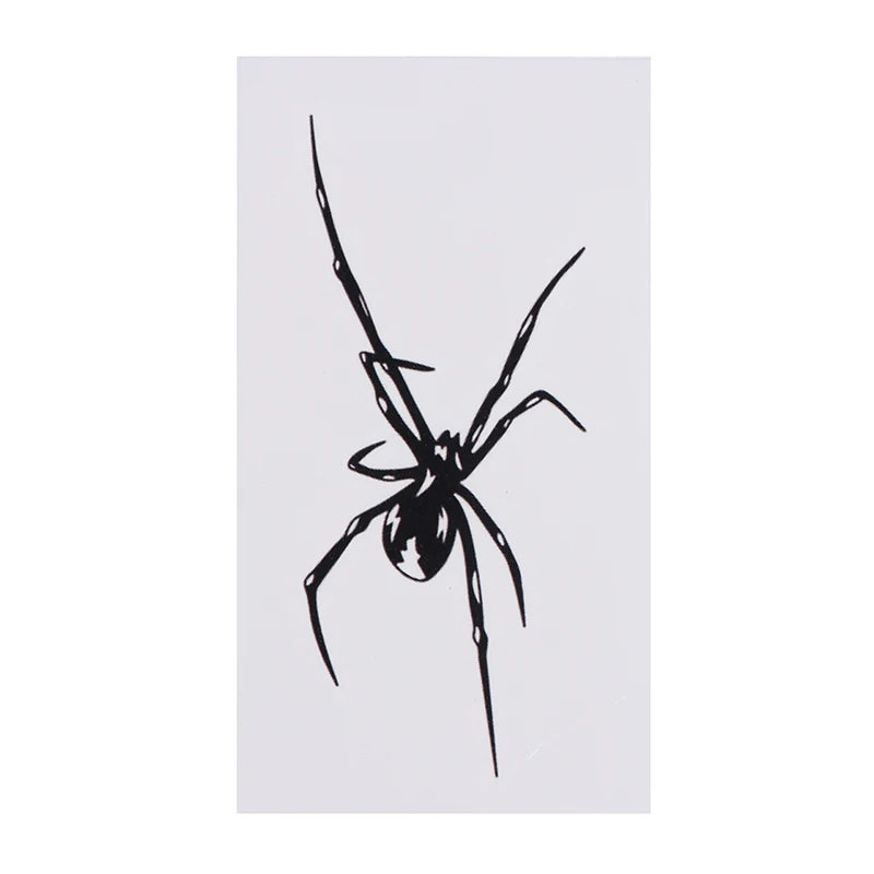 Spider Waterproof Temporary Tattoo Sticker | 1–2 Week Wear Temporary Tattoo Sticker QXL
