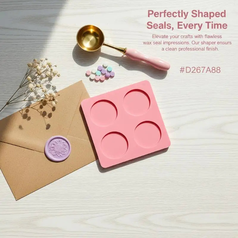 Wax Seal Silicone Mold Pad for 25mm Stamps | Reusable Wax Seal Mold Pad QXL