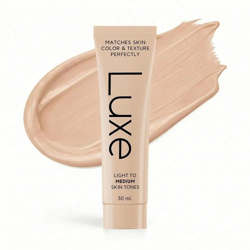 Color-Adjusting Liquid Foundation | Matte Full Coverage 30ml Liquid Foundation QXL light