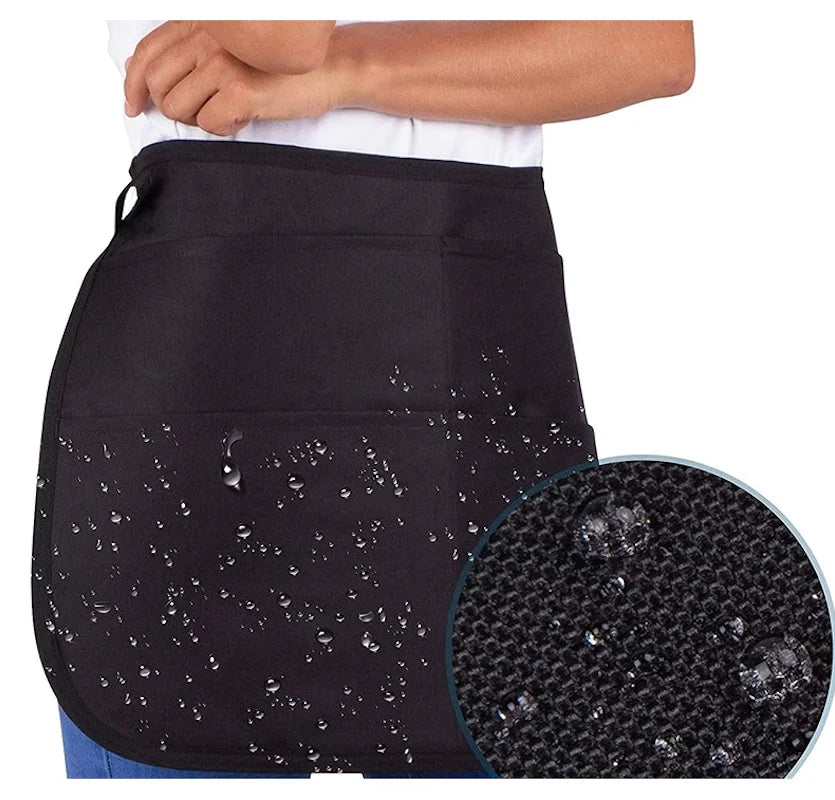 Versatile Waist Apron | 5 Pockets, Water-Resistant Tool Pouch Waist Apron QXL