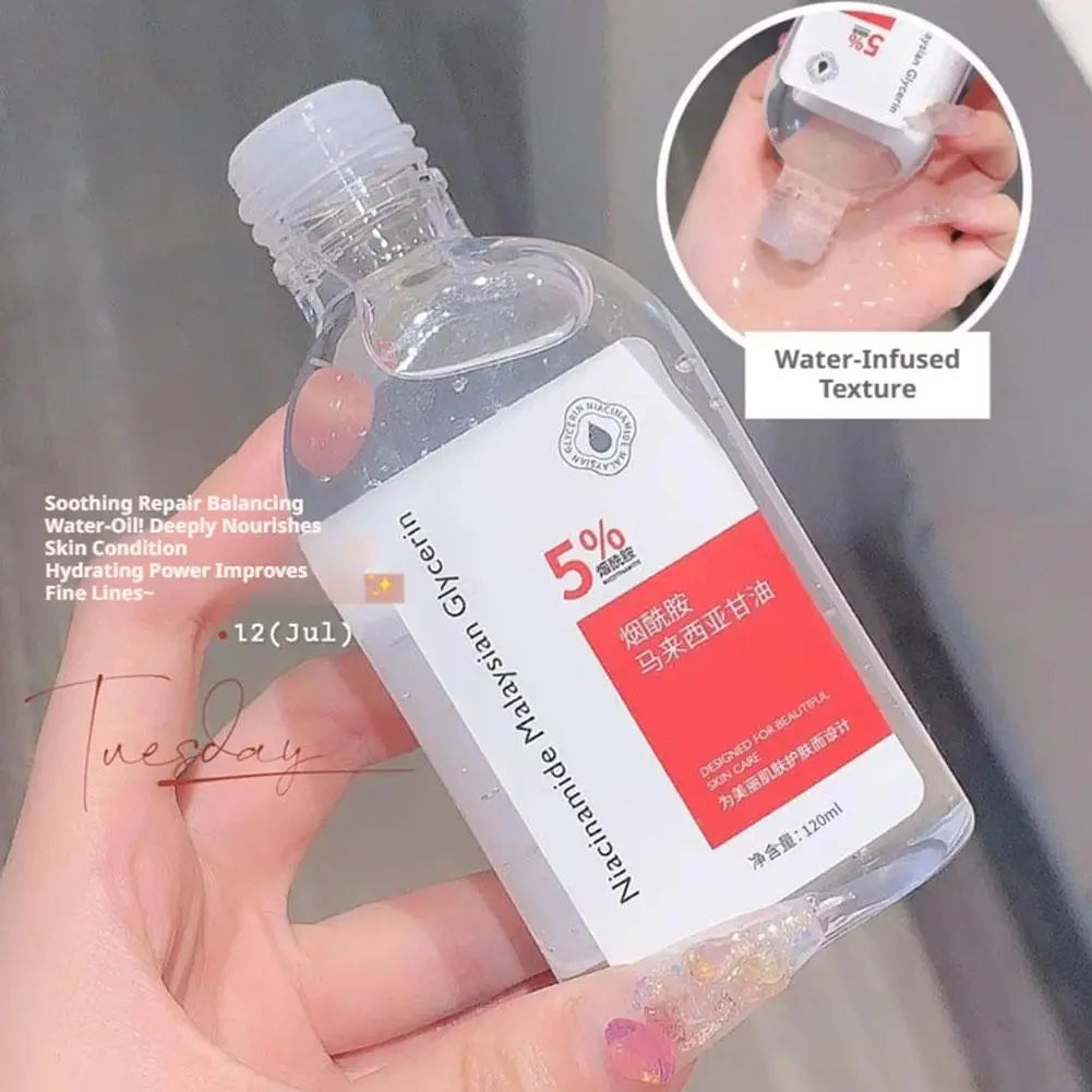 Niacinamide & Glycerin Hydrating Essence Water 120ml Hydrating Essence Serum QXL