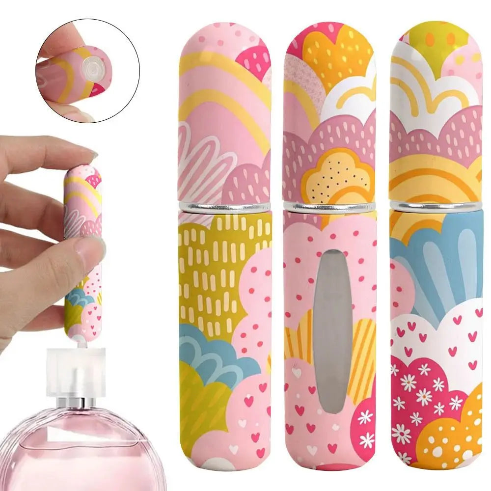 Mini Refillable Perfume Spray Bottle 100ml – Leak-Proof Travel Perfume Atomizer QXL
