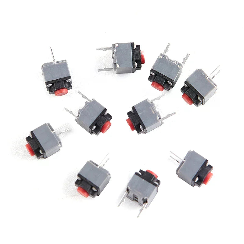 10-Pack Kailh Silent Mouse Micro Switches 6x6x7.3mm DIY Repair Mouse Micro Switch QXL