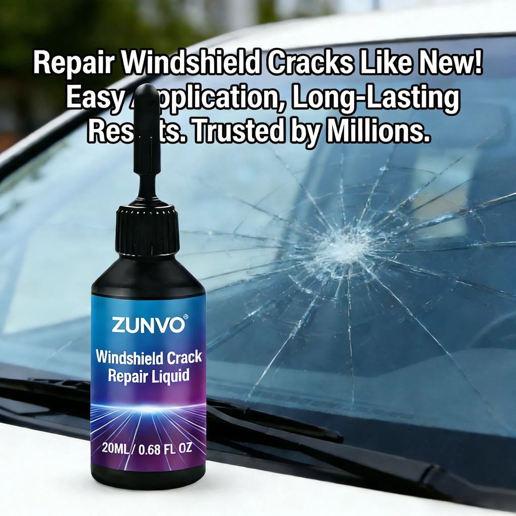 Windshield Crack Repair Resin | Car Glass Chip Fix Kit Windshield Repair Kit QXL