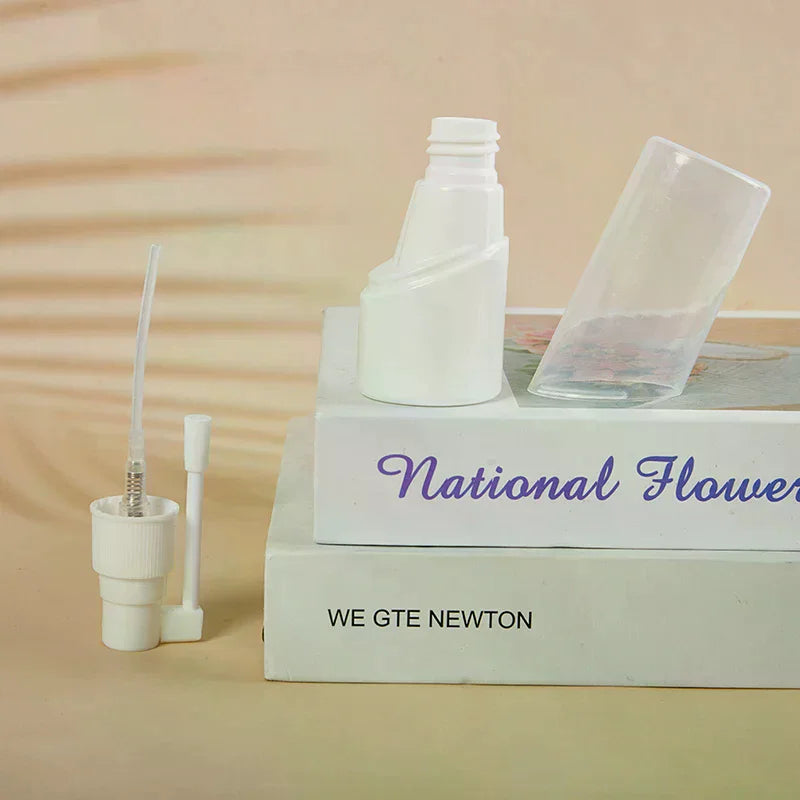 30ml Refillable Nasal Mist Spray Bottle | 360° Rotating Nozzle Nasal Spray Bottle QXL
