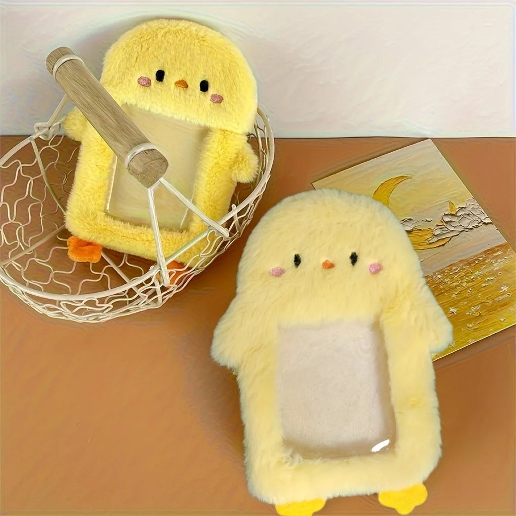 Plush Animal Card Holder | Furry ID & Bus Pass Case Bag Charm Card Holder Charm QXL