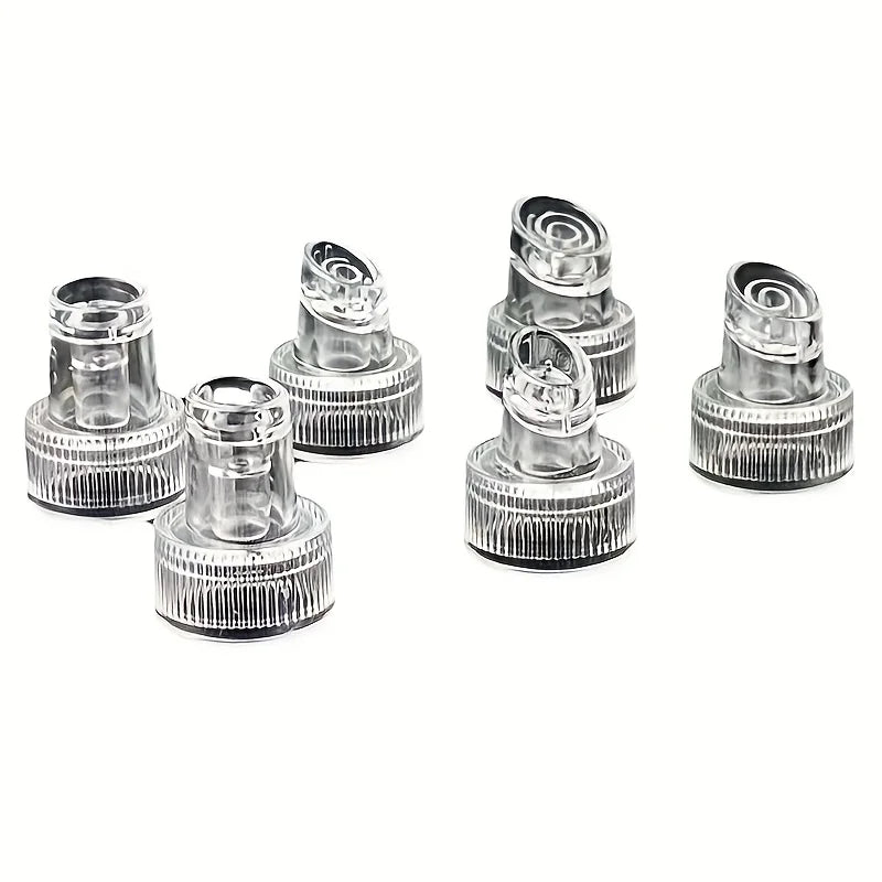 6-Pack Bubble Tip Replacement Heads for Hydro Facial Machines Facial Machine Tips QXL