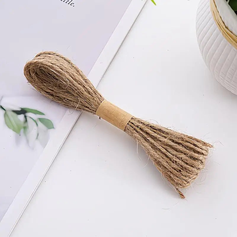 5 Yards 2mm Braided Hemp Jute Rope – Garden, Crafts & Weaving Garden Jute Rope QXL