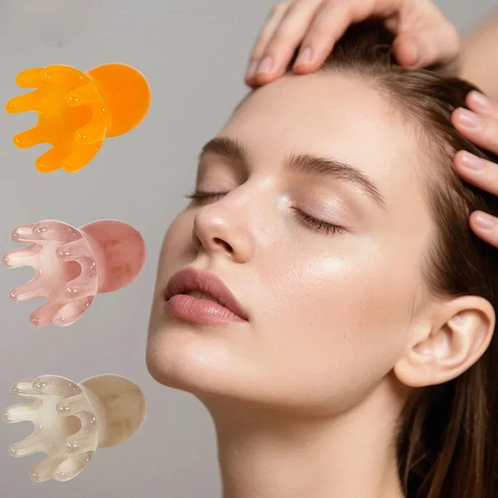 Octopus Head Scalp Massager | Manual Relaxation Tool Scalp Massager QXL