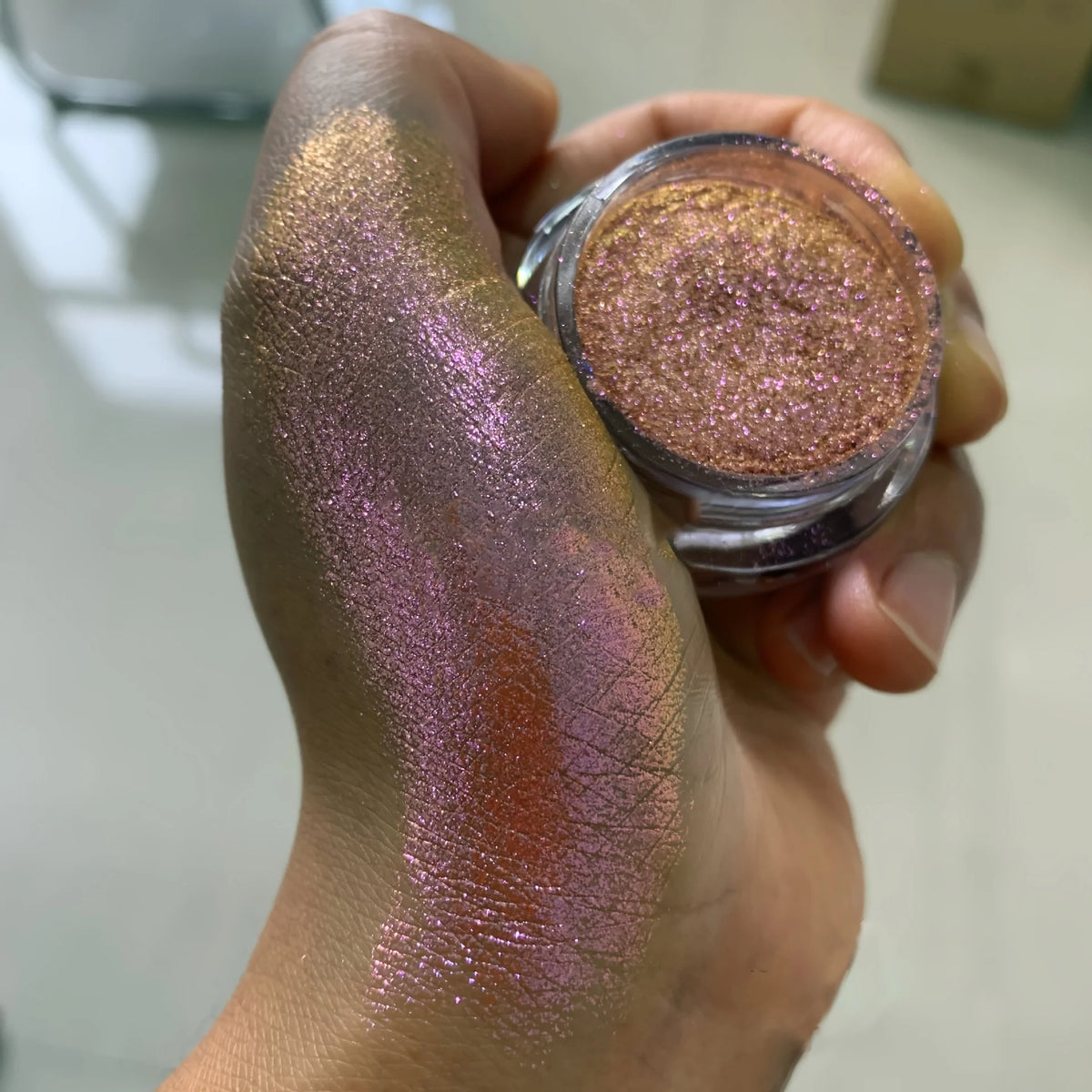 Aurora Chameleon Glitter Powder | Berry Purple Blue Green Cosmetic Glitter Powder QXL 06