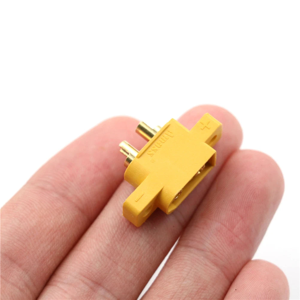 XT60E-M Mountable Male Plug Connector for RC Drones & Models RC Power Connector QXL
