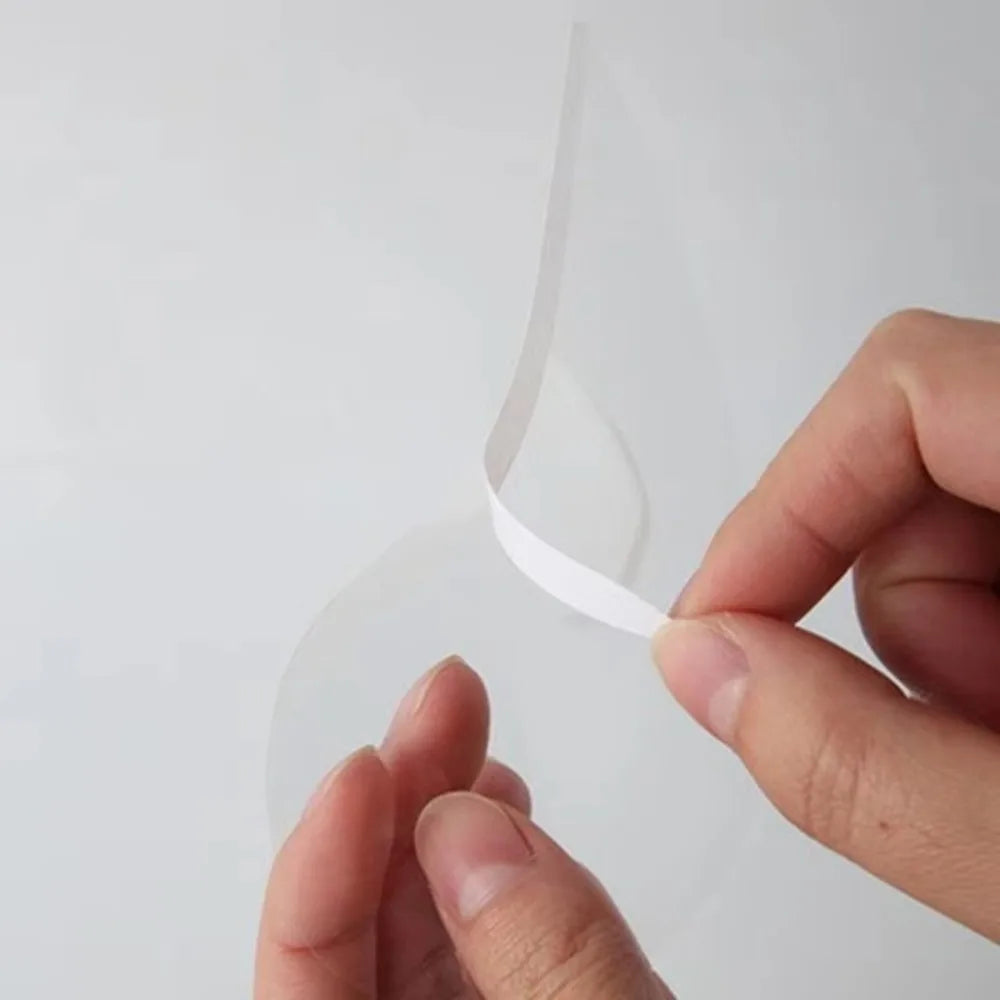 50-Pack Disposable Face Shields for Haircut & Makeup | Clear Disposable Face Shield QXL