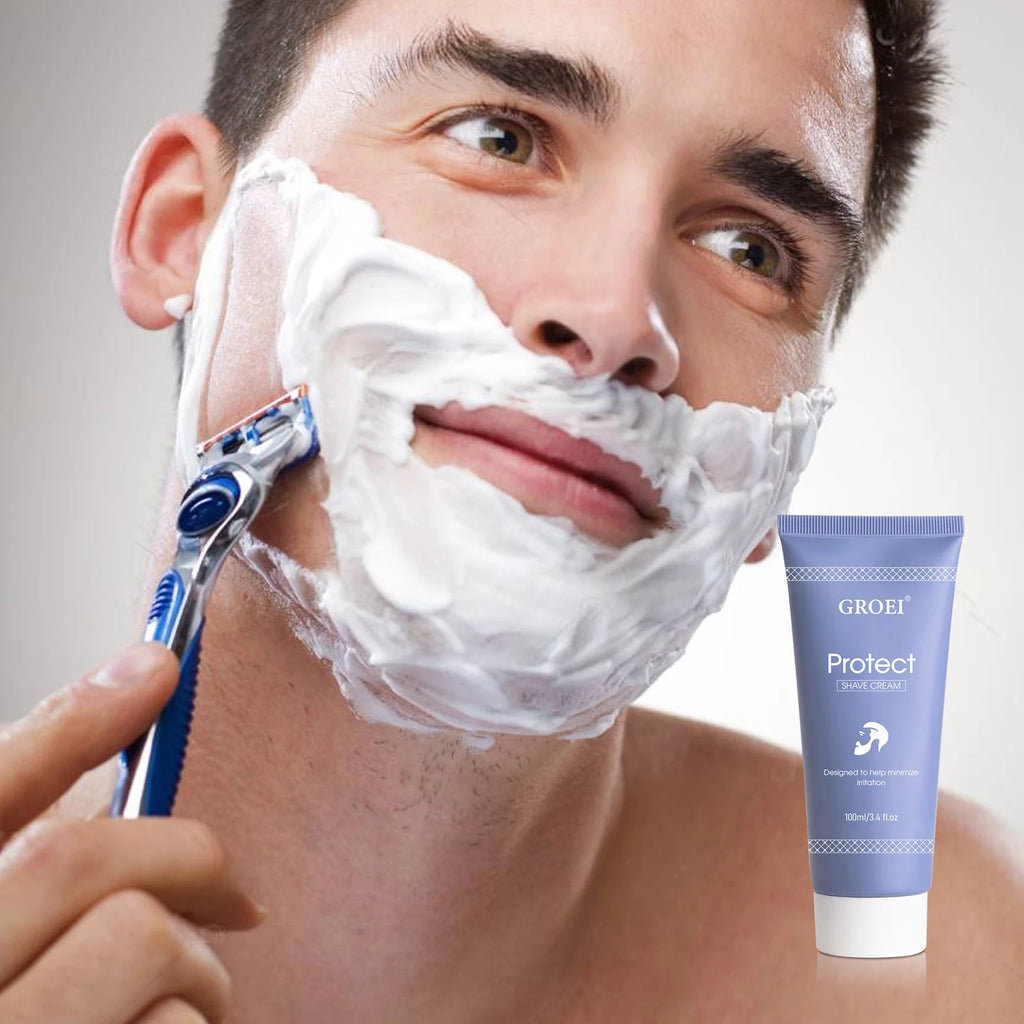Natural Moisturizing Shaving Cream – Rich Thick Foam 100ml Shaving Cream QXL