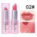 Waterproof Glitter Lipstick | Pearlescent Shiny Lip Tint Glitter Lipstick QXL E02