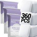 Square Makeup Remover Cotton Pads 600 Pcs | Lint-Free Pure Cotton Makeup Remover Pads QXL A-3Packs