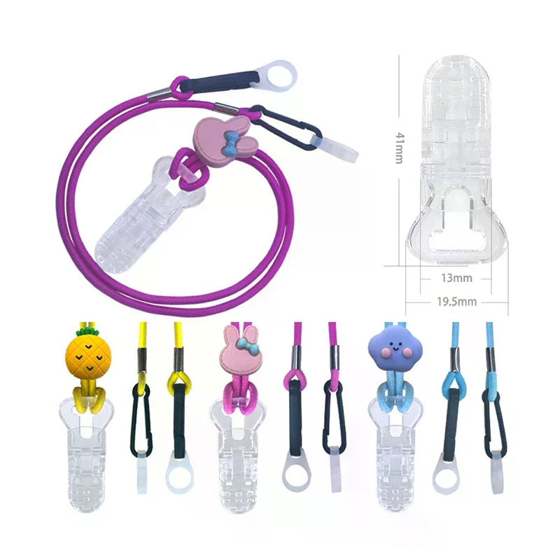 BTE Hearing Aid Lanyard Clip Holder for Kids & Adults Hearing Aid Lanyard QXL