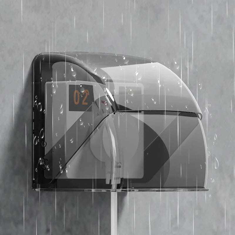 86 Type Waterproof Outdoor Socket Cover | Rainproof Box Waterproof Outlet Cover QXL