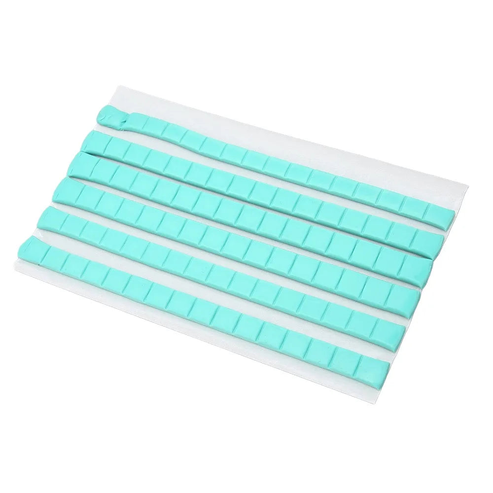 96-Pc Green Nail Art Glue Clay | Reusable Tacky Putty Nail Art Putty QXL