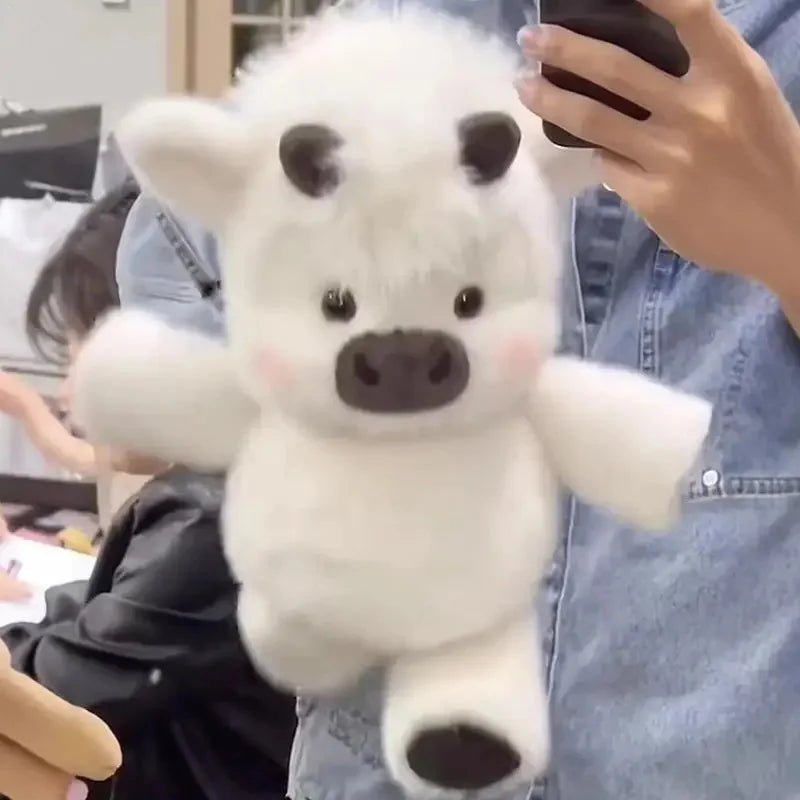 Cute Calf Pig Stuffed Animal Plush Toy 17.7" Soft Pillow Gift Stuffed Plush Toy QXL