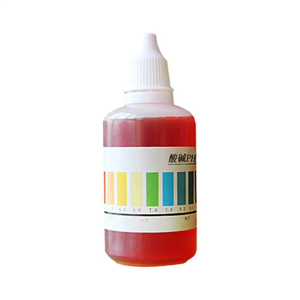 50ml pH Test Drop Solution | Aquarium & Water Quality Tester pH Test Solution QXL 1pcs