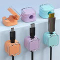Magnetic Cable Clip Holder | Desk & Car Cord Organizer Cable Clip Organizer QXL 6pcs