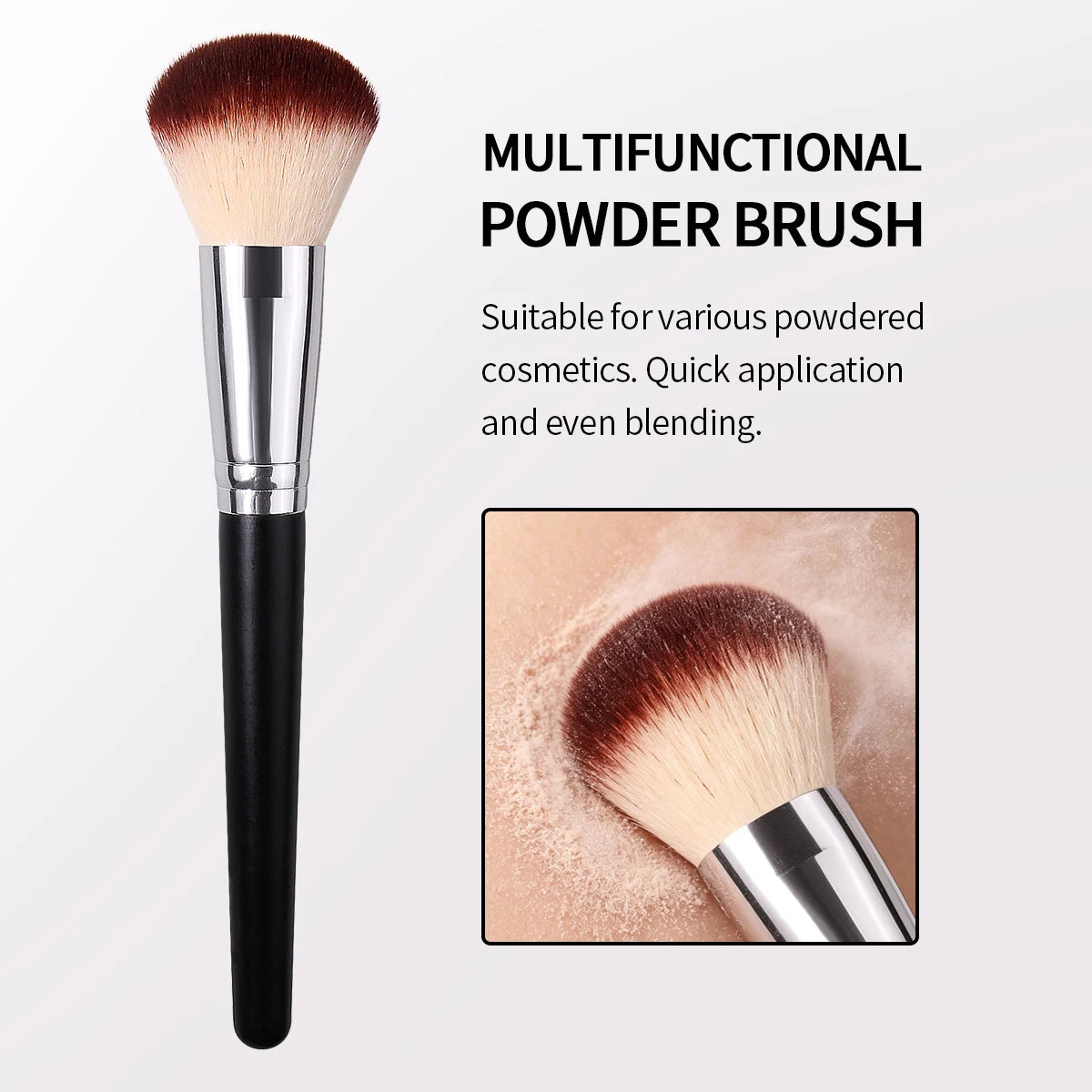 KOSSHOW Powder Makeup Brush – Blush, Contour & Highlight Powder Makeup Brush QXL